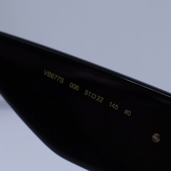 Victoria Beckham VB677S 006 Square Sunglasses – Black/Transparent - Picture 8 of 11